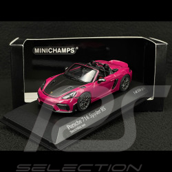 Porsche 718 Spyder RS 2023 Weissach Package Rubystar 1/43 Minichamps 410063132
