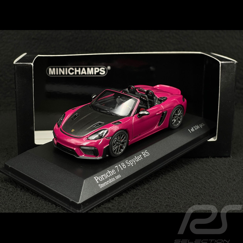 Porsche 718 Spyder RS 2023 Weissach Package Rubystar 1/43 Minichamps 410063132