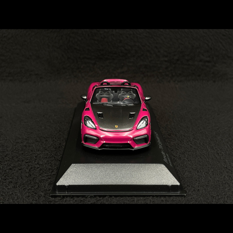 Porsche 718 Spyder RS 2023 Weissach Package Rubystar 1/43