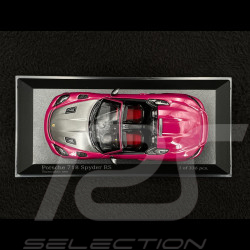 Porsche 718 Spyder RS 2023 Weissach Package Rubystar 1/43 Minichamps 410063132