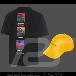 Duo Porsche T-Shirt + Porsche Cap Retro Kollektion