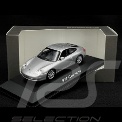Porsche 911 Carrera 996 mkII 2002 silver grey  1/43 Minichamps WAP02007712