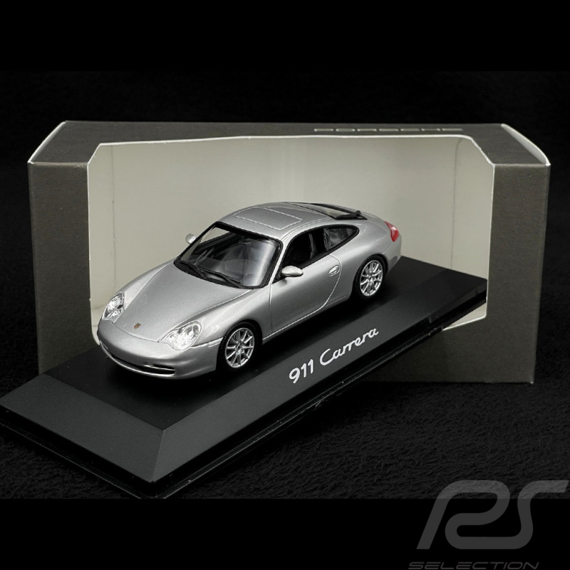 Porsche 911 Carrera 996 mkII 2002 silbergrau 1/43 Minichamps WAP02007712