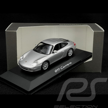 Porsche 911 Carrera 996 mkII 2002 gris argent 1/43 Minichamps WAP02007712