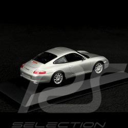 Porsche 911 Carrera 996 mkII 2002 silbergrau 1/43 Minichamps WAP02007712