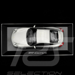 Porsche 911 Carrera 996 mkII 2002 silbergrau 1/43 Minichamps WAP02007712