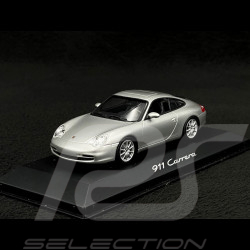 Porsche 911 Carrera 996 mkII 2002 silbergrau 1/43 Minichamps WAP02007712