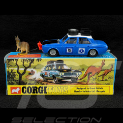 Hillman Hunter Sieger Rallye London-Sydney 1968 mit Känguru Figur 1/43 Corgi Toys CD54321043