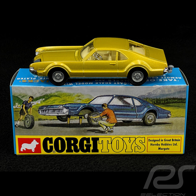 Oldsmobile Toronado 1966 Gold 1/43 Corgi Toys CD54321045