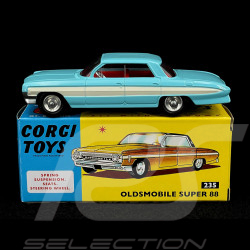 Oldsmobile Super 88 1959 Light Blue / White 1/49 Corgi Toys CD54321058