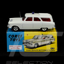 Ford Zephyr Mark 2 Farnham Estate 1959 Autobahnstreifenwagen Weiß 1/48 Corgi Toys CD54321024
