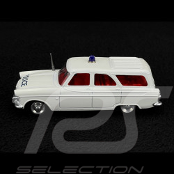 Ford Zephyr Mark 2 Farnham Estate 1959 Voiture de Police pour Autoroutes Blanc 1/48 Corgi Toys CD54321024