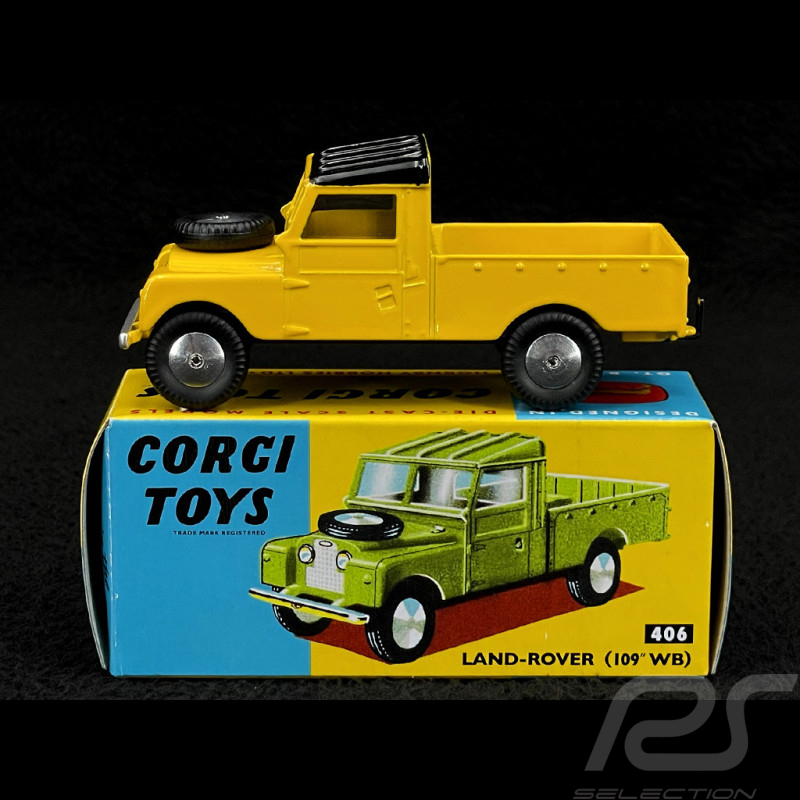 Land Rover 109 WB 1971 Jaune 1/43 Corgi Toys CD54321056