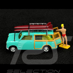 Mini Countryman Supports de Toit avec Surf Bleu Turquoise 1/42 Corgi Toys CD54321014