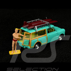 Mini Countryman Supports de Toit avec Surf Bleu Turquoise 1/42 Corgi Toys CD54321014