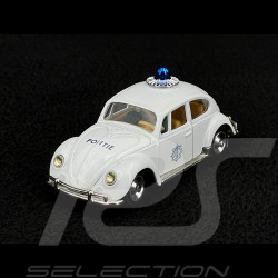 Volkswagen Beetle European Police Car Dutch Version White 1/44 Corgi Toys CD54321060