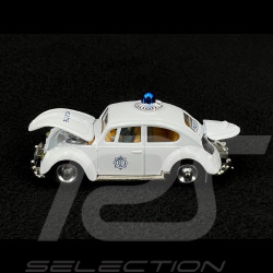 Volkswagen Beetle European Police Car Dutch Version White 1/44 Corgi Toys CD54321060