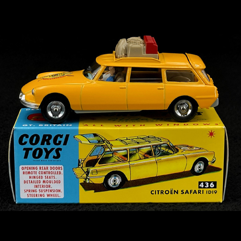 Citroën ID19 Safari 1964 Yellow 1/48 Corgi Toys CD54321061
