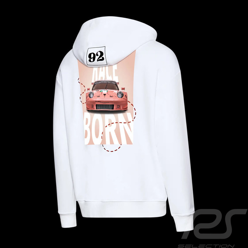 Porsche Sweatshirt n° 92 Pink Pig Puma White 634497-04 - unisex