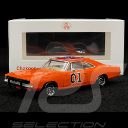 Dodge Charger 1969 General Lee Orange 1/43 Norev Jet Car 950008