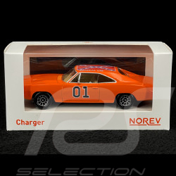 Dodge Charger 1969 General Lee Orange 1/43 Norev Jet Car 950008
