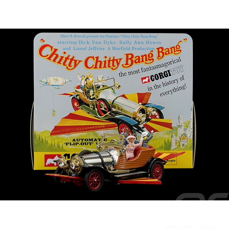 Chitty Chitty Bang Bang Car with Figures 1968 Red / Yellow 1/45 Corgi Toys CD54321057