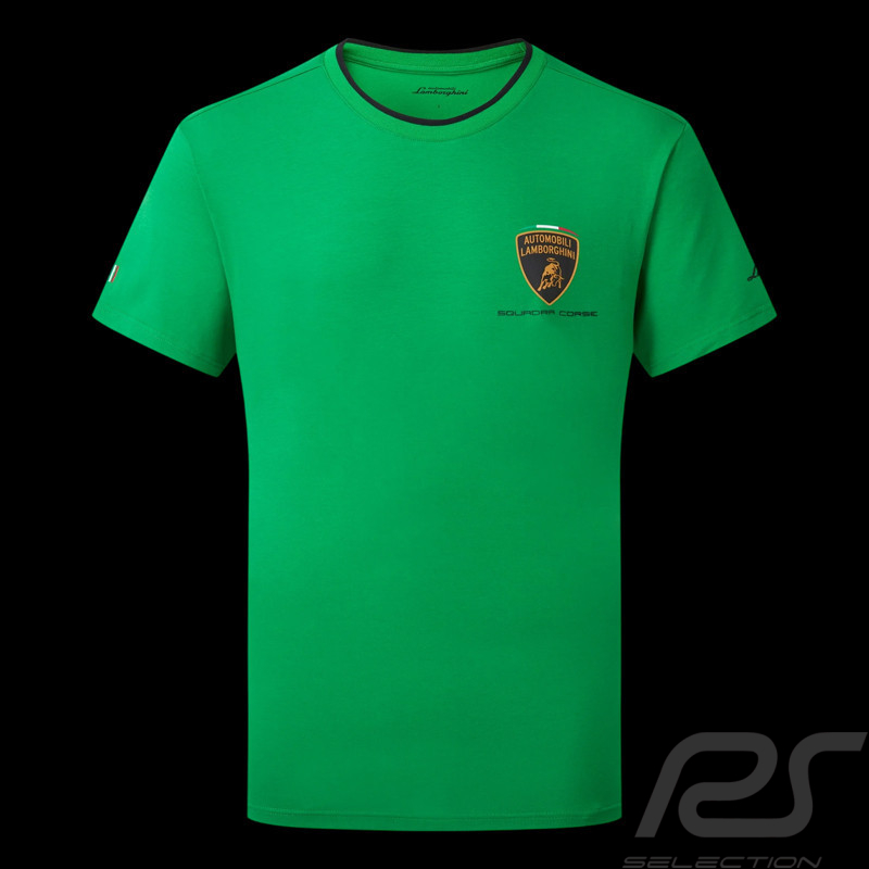 Lamborghini T-shirt Squadra Corse Green LB18T2-400 - unisex