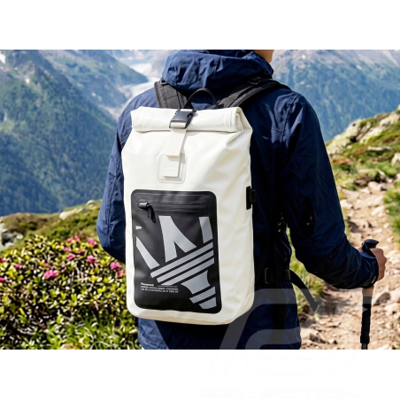 Maserati Rucksack Hybrid Weiß / Schwarz