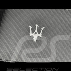 Maserati Wallet in Leather Trident Black / Carbon Made in Italy 920015452