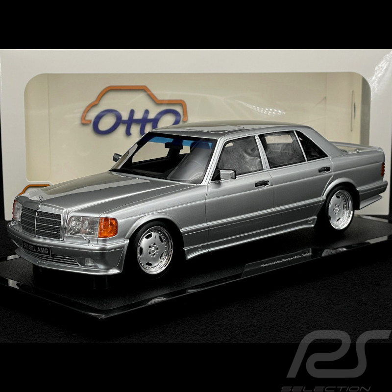 Mercedes-Benz 560 W126 6.0 SEL AMG 1989 Brilliant Silver 1/18 Ottomobile OT1251