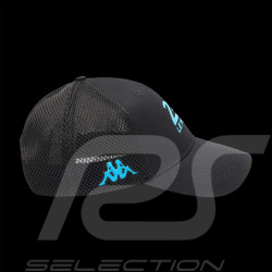 24h Le Mans Cap Kappa Schwarz / Türkisblau 322H18W-A0D - Unisex