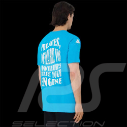24h Le Mans T-Shirt Aranel Türkisblau Kappa 342214W-B24 - Unisex