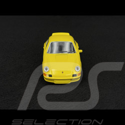 Porsche 911 Carrera RS 2.7 1973 Yellow / Black Stripes Friction Toy 1/38 Welly MAP01091124