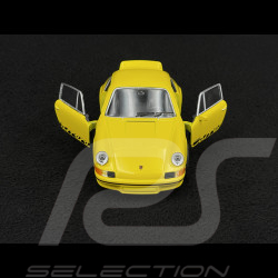 Porsche 911 Carrera RS 2.7 1973 Gelb / Schwarze Streifen Reibungsspielzeug 1/38 Welly MAP01091124