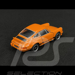Porsche 911 Carrera RS 2.7 1973 Orange / Black Stripes Friction Toy 1/38 Welly MAP01091124