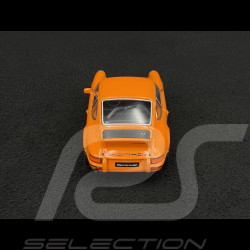 Porsche 911 Carrera RS 2.7 1973 Orange / Black Stripes Friction Toy 1/38 Welly MAP01091124