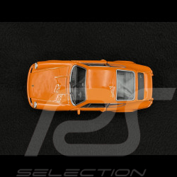 Porsche 911 Carrera RS 2.7 1973 Orange / Schwarze Streifen Reibungsspielzeug 1/38 Welly MAP01091124