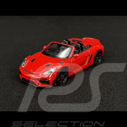 Porsche 718 Spyder RS Type 982 2023 Rouge Jouet à friction 1/38 Welly MAP01072025