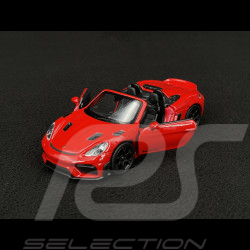 Porsche 718 Spyder RS Type 982 2023 Rouge Jouet à friction 1/38 Welly MAP01072025