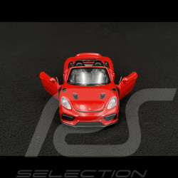 Porsche 718 Spyder RS Typ 982 2023 Rot Reibungsspielzeug 1/38 Welly MAP01072025