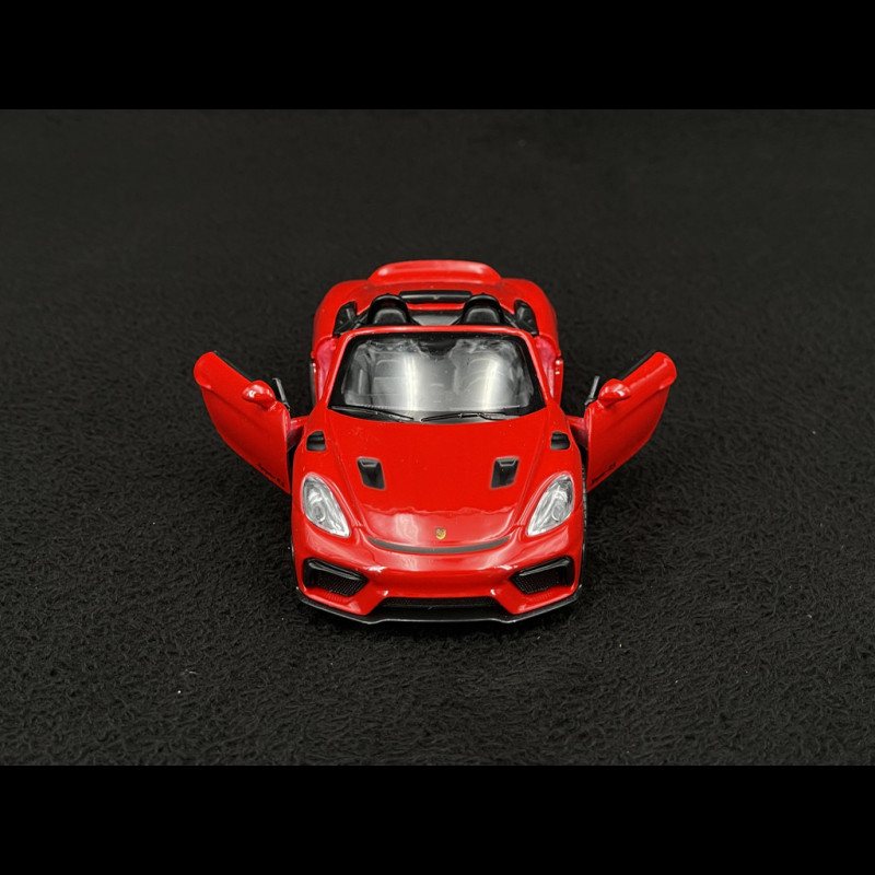 Porsche 718 Spyder RS Type 982 2023 Red Friction Toy 1/38 Welly