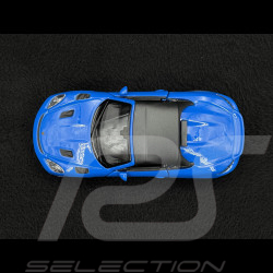 Porsche 718 Spyder RS Type 982 2023 Blue Friction Toy 1/38 Welly MAP01072025