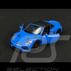 Porsche 718 Spyder RS Type 982 2023 Blue Friction Toy 1/38 Welly MAP01072025
