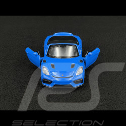 Porsche 718 Spyder RS Type 982 2023 Blue Friction Toy 1/38 Welly MAP01072025