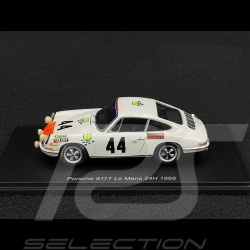 Porsche 911T n° 44 24h Le Mans 1968 1/43 Spark S9739
