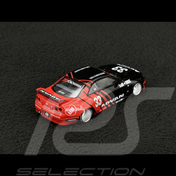 Nissan Skyline GT-R R33 Kaido Works Advan Schwarz / Rot 1/64 Mini GT KHMG191