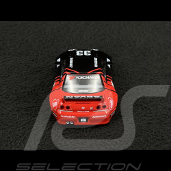 Nissan Skyline GT-R R33 Kaido Works Advan Schwarz / Rot 1/64 Mini GT KHMG191