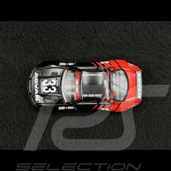 Nissan Skyline GT-R R33 Kaido Works Advan Schwarz / Rot 1/64 Mini GT KHMG191