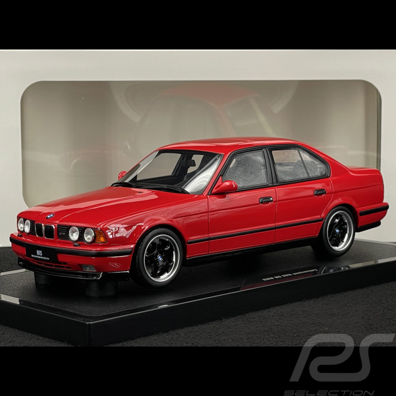 BMW M5 E34 1992 Édition 20 Ans BMW Motorsport Rouge Mugello 1/18 Ottomobile OT1247