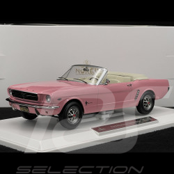 Ford Mustang Convertible 1965 Rose 1/18 Norev 182812